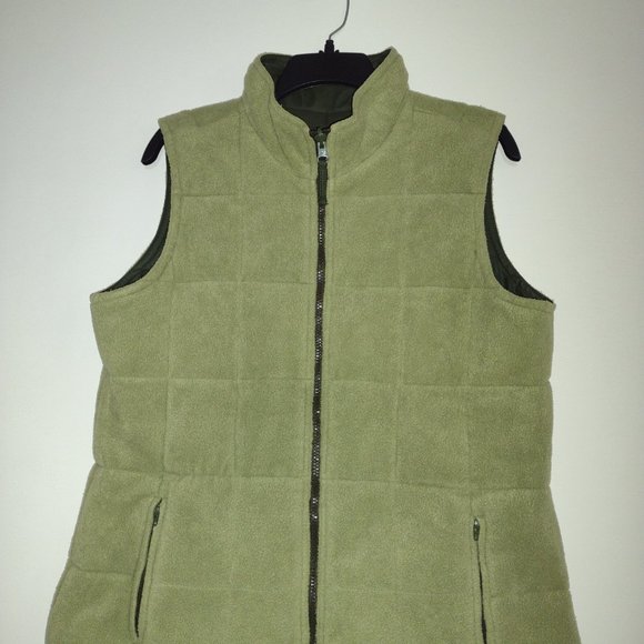 Chaleco revercible  De Invierno Abrigo Sin Mangas Deportivo Para Mujer Talla L - Picture 3 of 8